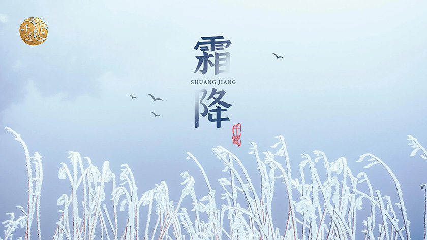 气肃而霜降·阴始凝也