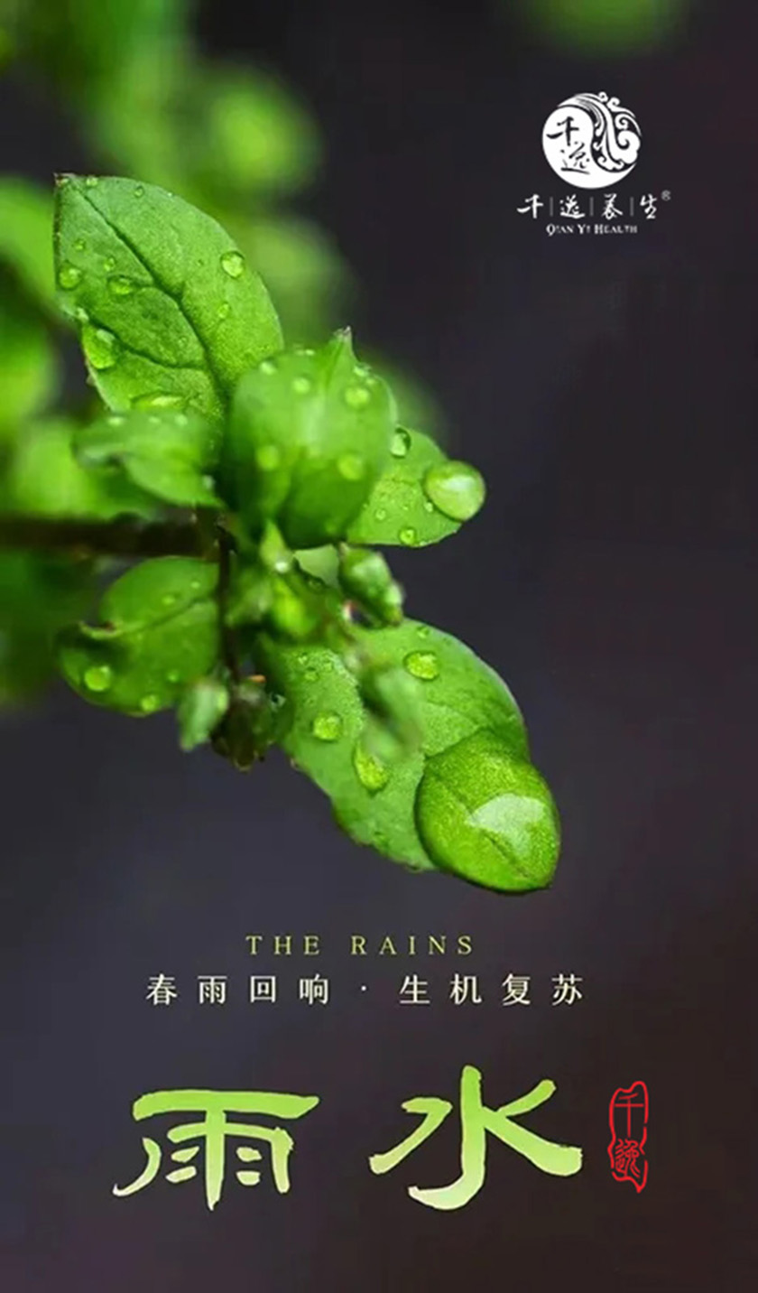 好雨惊落润万物，岁月逢春生朝气